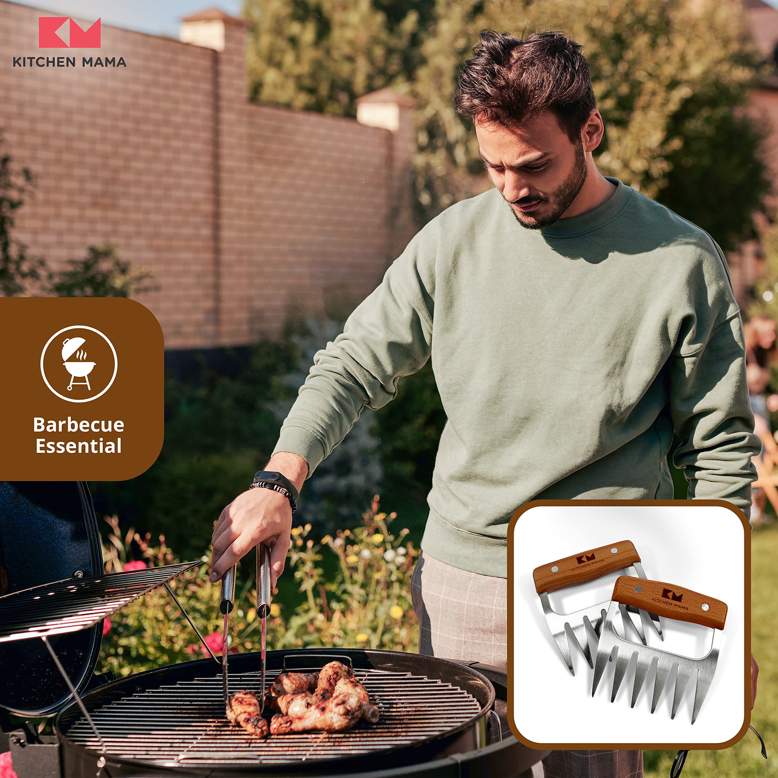 Kitchen Mama Meat Claws dishwasher-safe for easy cleanup