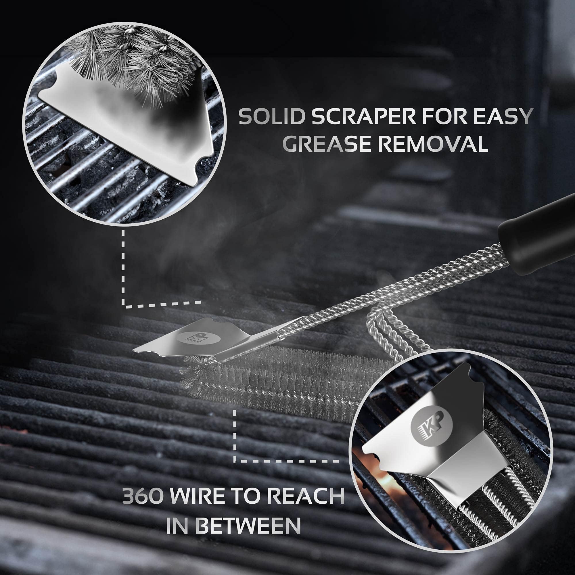 Kitchen Perfection heat-resistant mat withstands 500°F for grilling