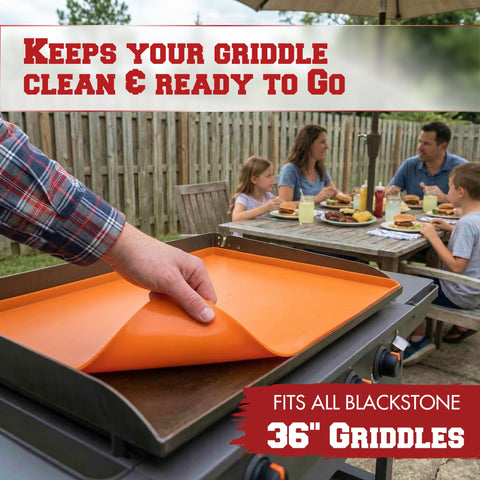 Kitchen Perfection hermetic seal over the griddle protects from moisture impact.