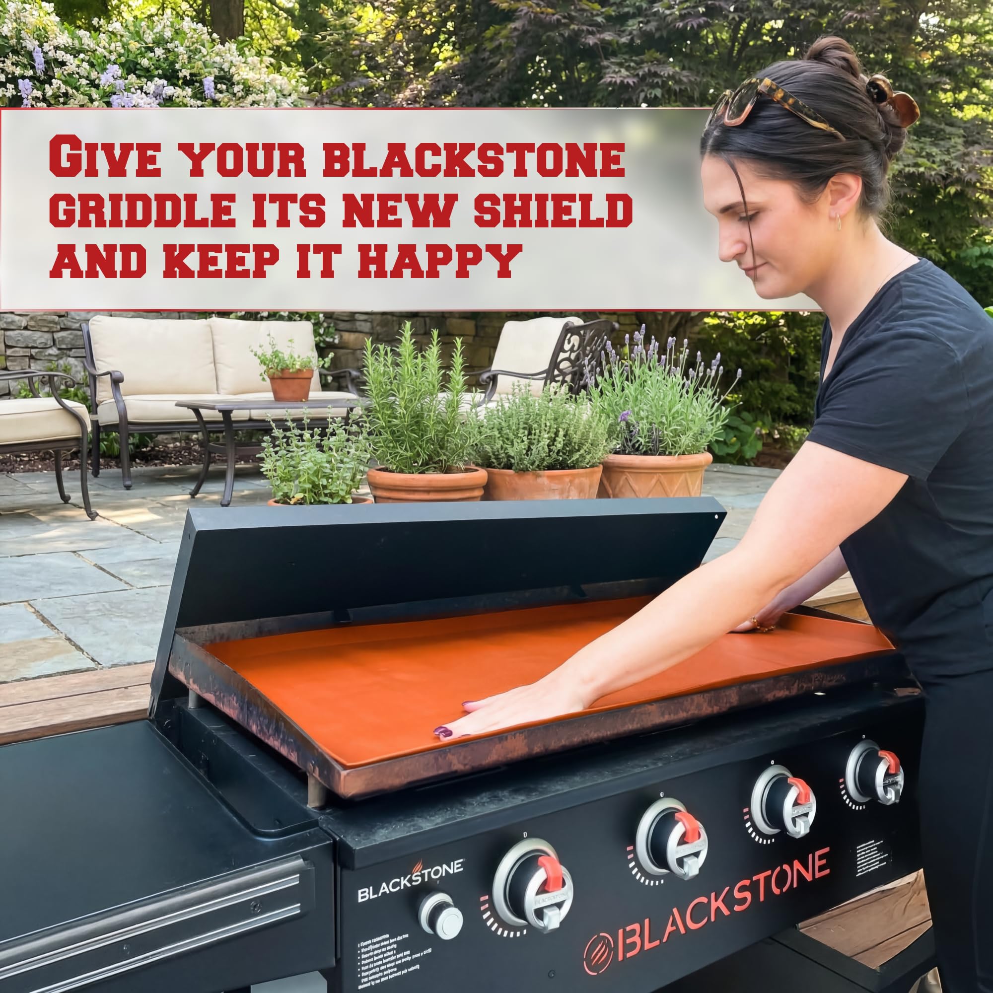 Kitchen Perfection guards against rust and debris on Blackstone griddles.