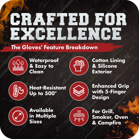 Kitchen Perfection XL gloves ideal for baking and oven use