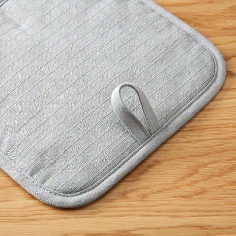 KitchenAid Gridlines potholder cotton shell with magnets for easy display