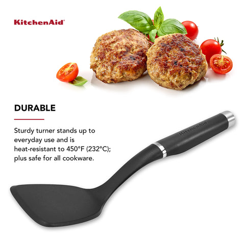KitchenAid nylon reinforced head close-up showing durable kitchen tool performance