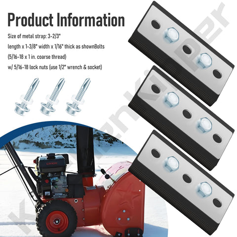KitchenKipper compatible kit fits many 2-stage snow blowers.