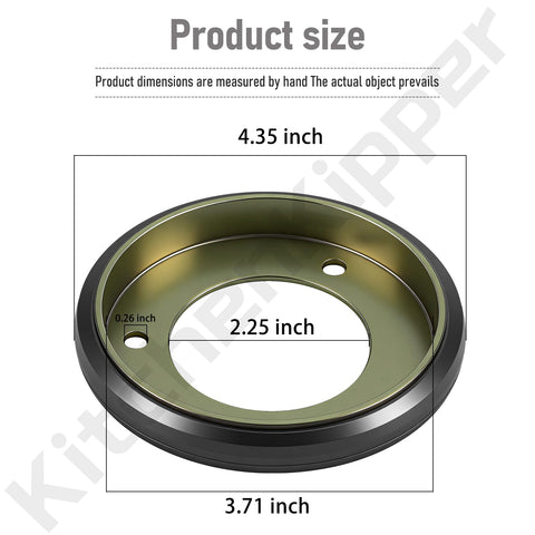 KitchenKipper Drive Friction Disc od-id dimensions ensure precise fit.