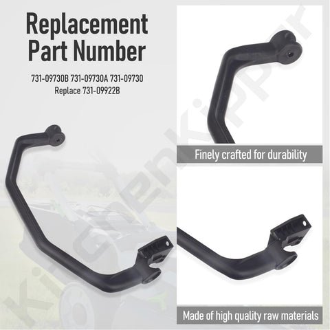 KitchenKipper drive handle close-up; sturdy metal construction supports long-term use.