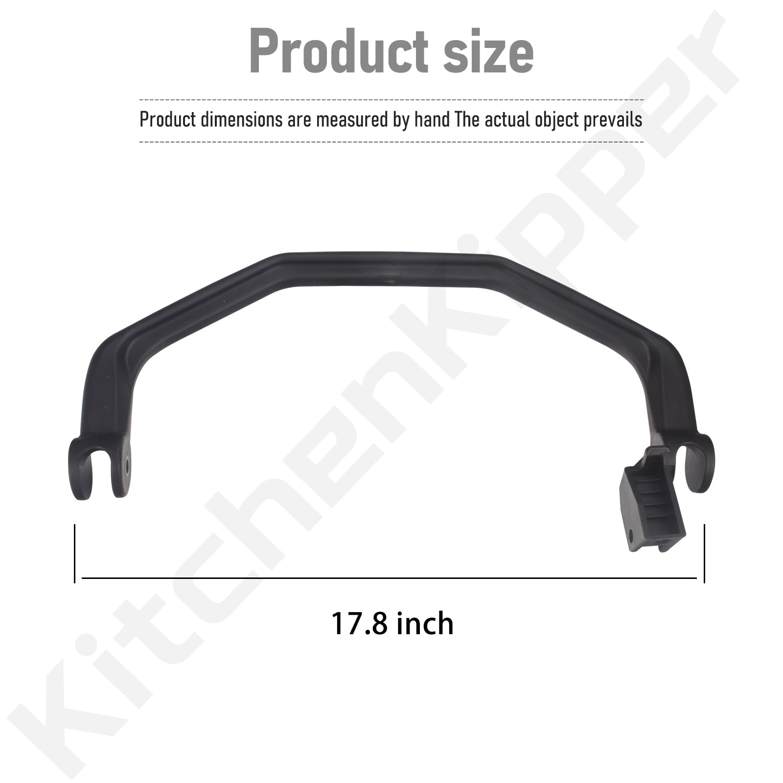 KitchenKipper drive handle installation-ready view; simplifies replacement on select models.