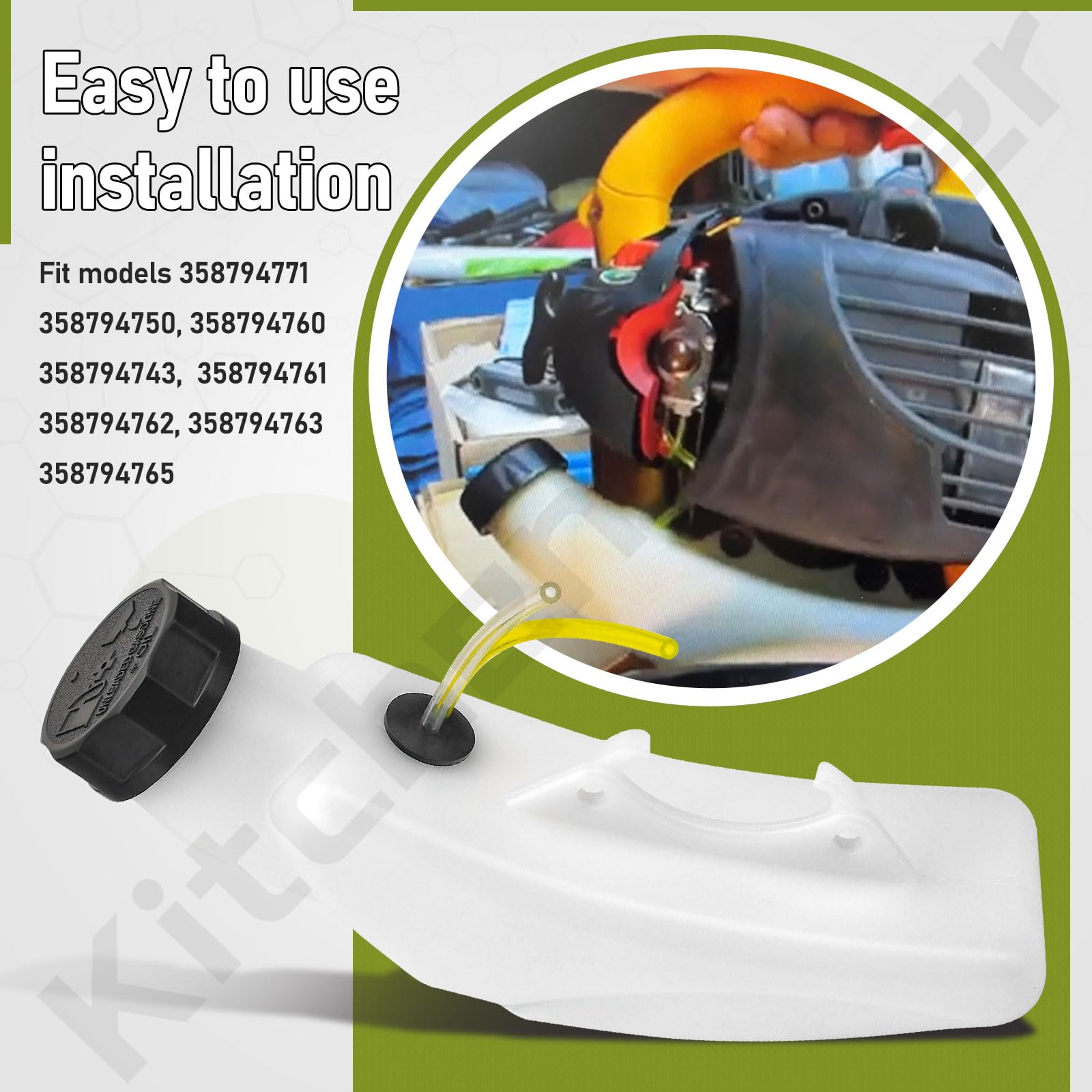 KitchenKipper fuel tank for VS2000BV ensures fit and durability