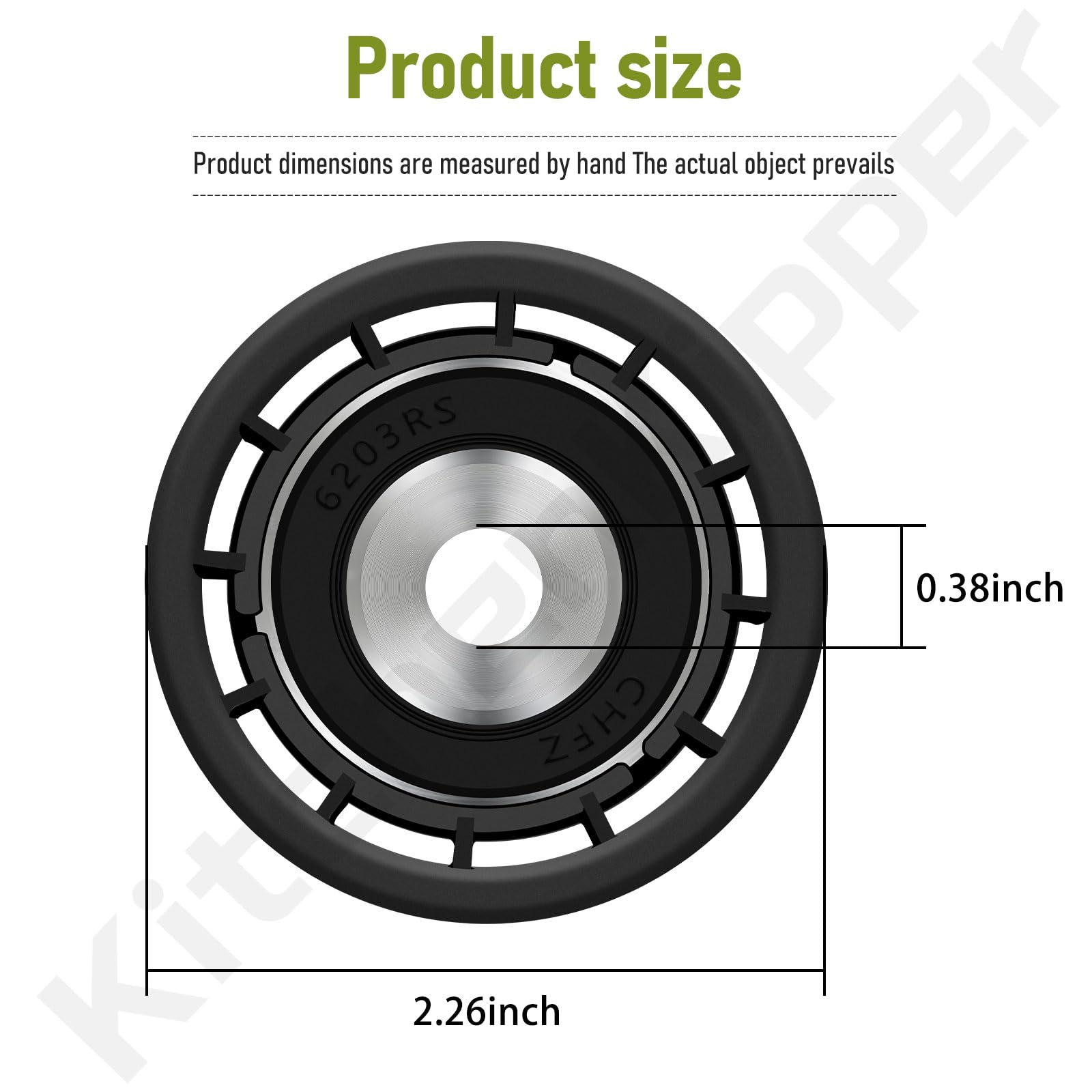 Compatibility diagram showing Hustler Raptor models compatible with KitchenKipper 604491.