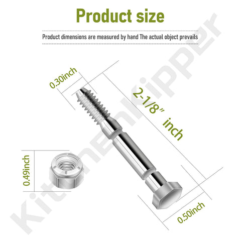 KitchenKipper bolts and nuts kit for Ariens-compatible models supports durable, easy maintenance.