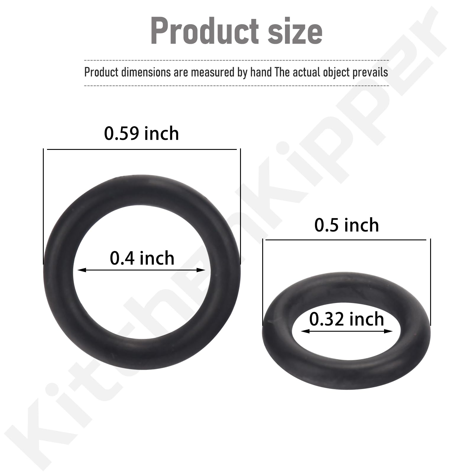 KitchenKipper SPX3000 large O-ring for high-pressure sealing