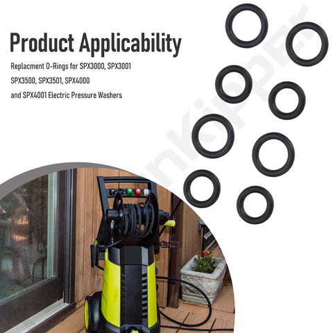 KitchenKipper SPX3500 O-ring detail showing precise sealing edge