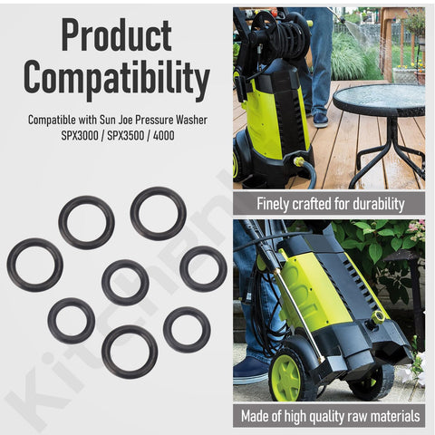 KitchenKipper SPX4000 O-ring packaging with replacement set