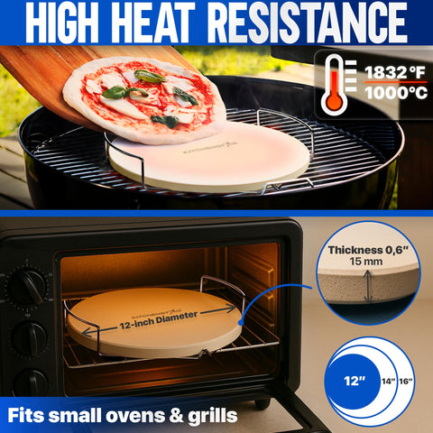 KitchenStar stainless steel rack and scraper shown for easy handling.