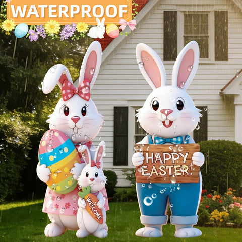 KITCHSTAR Easter yard decor for garden parties and walkways.