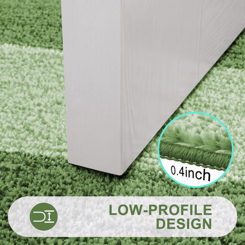 Kitinjoy low-profile mat fits most doors for smooth opening