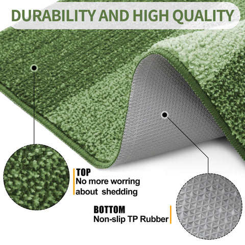 Kitinjoy non-slip mat with TP Rubber backing secures entrances and reduces slips