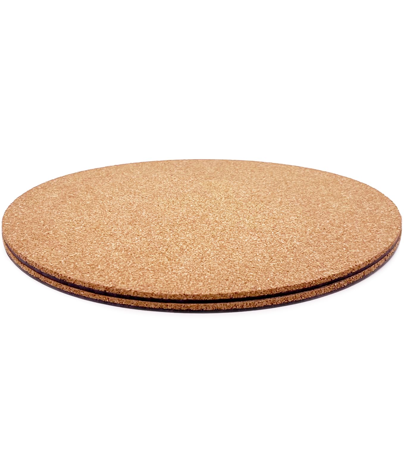 KITLAB cork plant coaster set, 12-inch, protects surfaces and adds natural style.