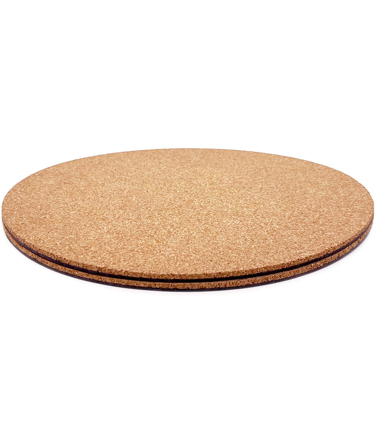 KITLAB cork plant coaster set, 12-inch, protects surfaces and adds natural style.
