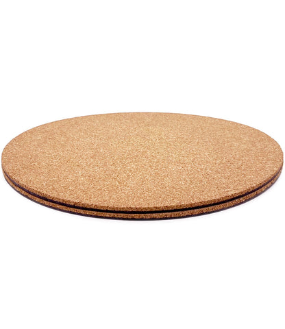 KITLAB cork plant coaster set, 12-inch, protects surfaces and adds natural style.