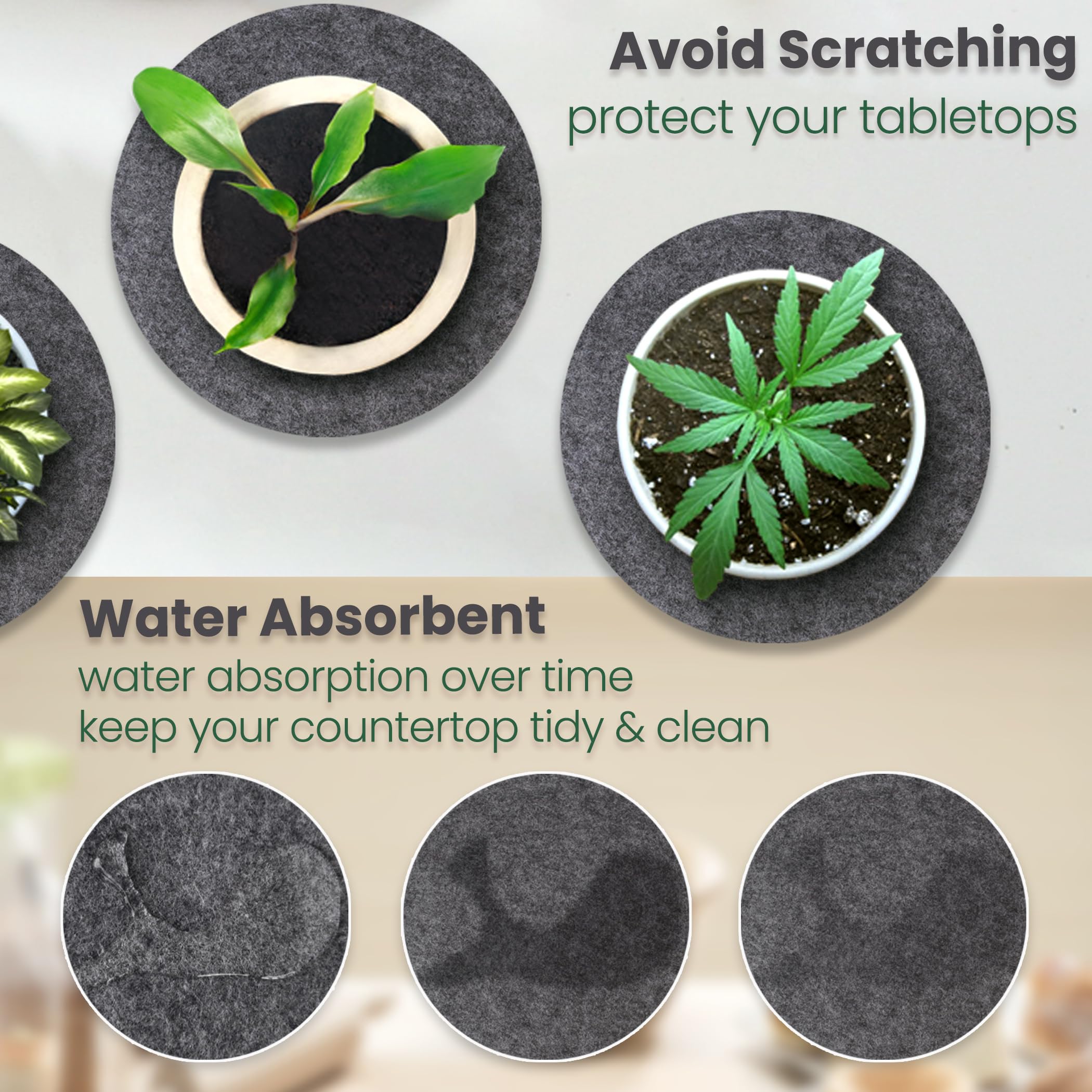 KITLAB non-toxic premium felt ensures safe, long-lasting protection for home surfaces.
