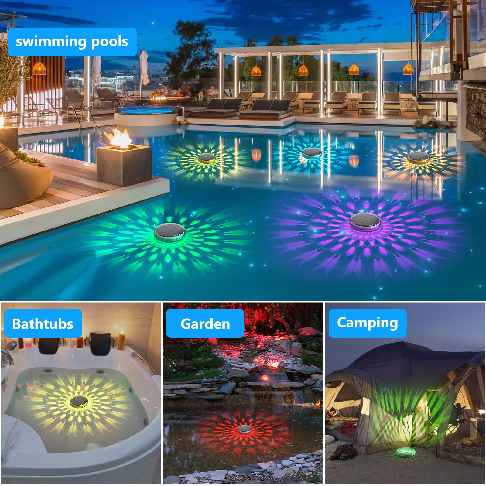 Kitloo remote-control pool light pairing enables easy setup.