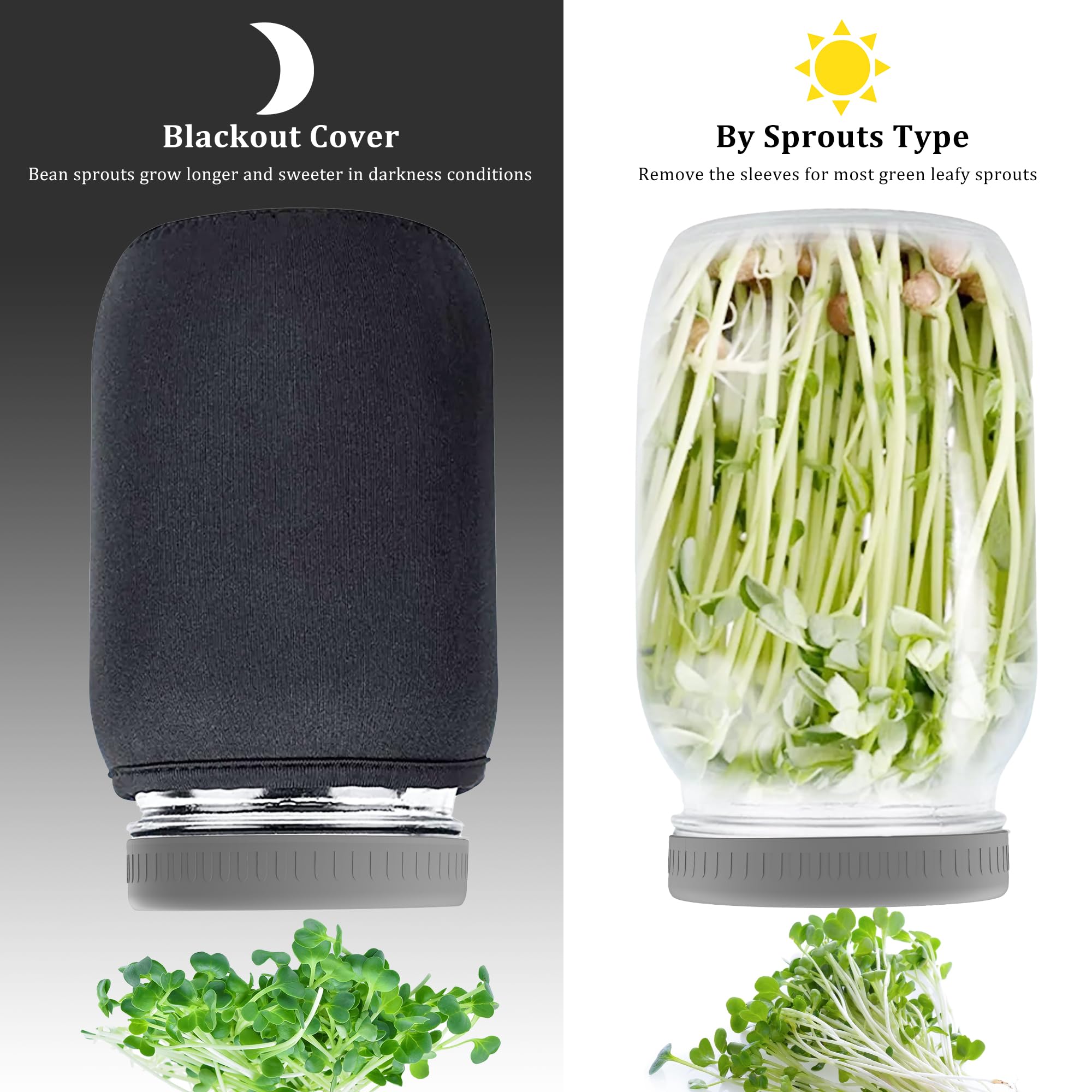 Kitmiido stainless steel stand supporting jars for proper drainage