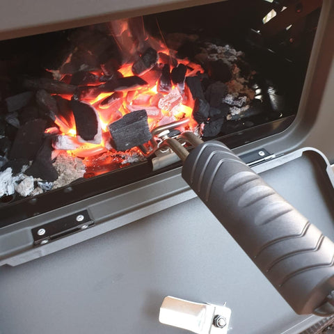 Kitosun compatibility with Weber and Kamado models expands grilling options.