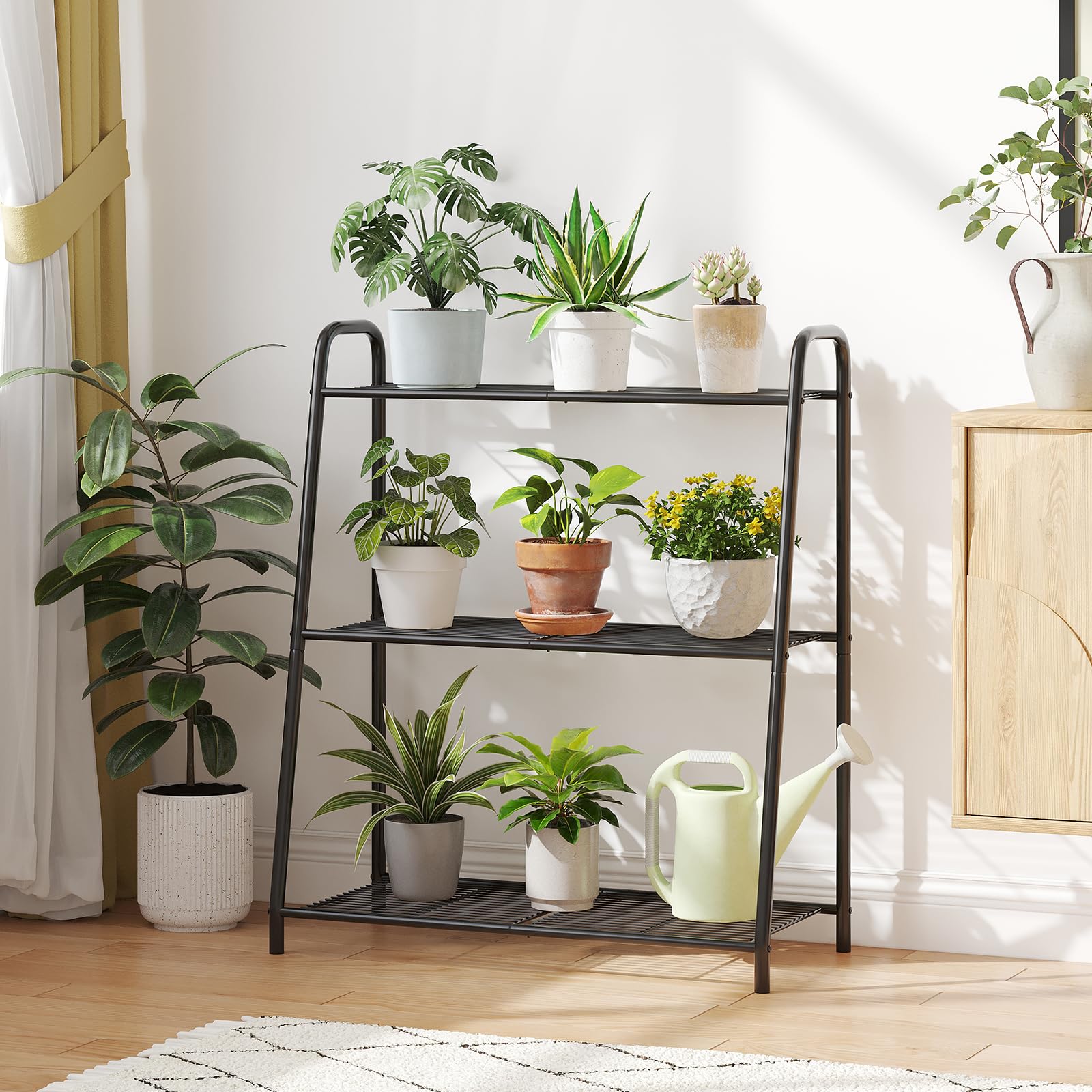 Kitsanery living room to balcony display suitable for plants and decor
