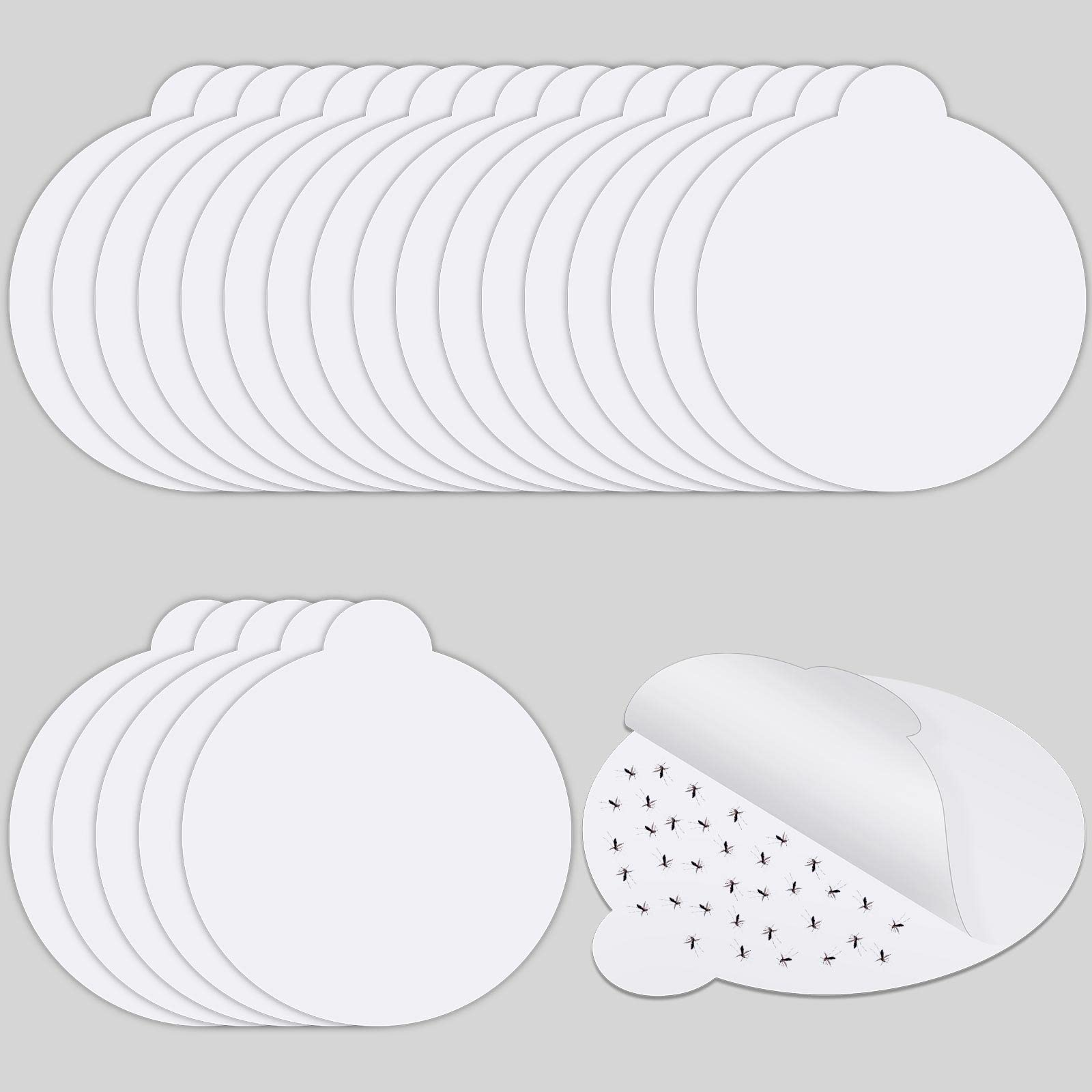 Kittmip 48-round glue boards pack shown for fast pest capture and replacement.