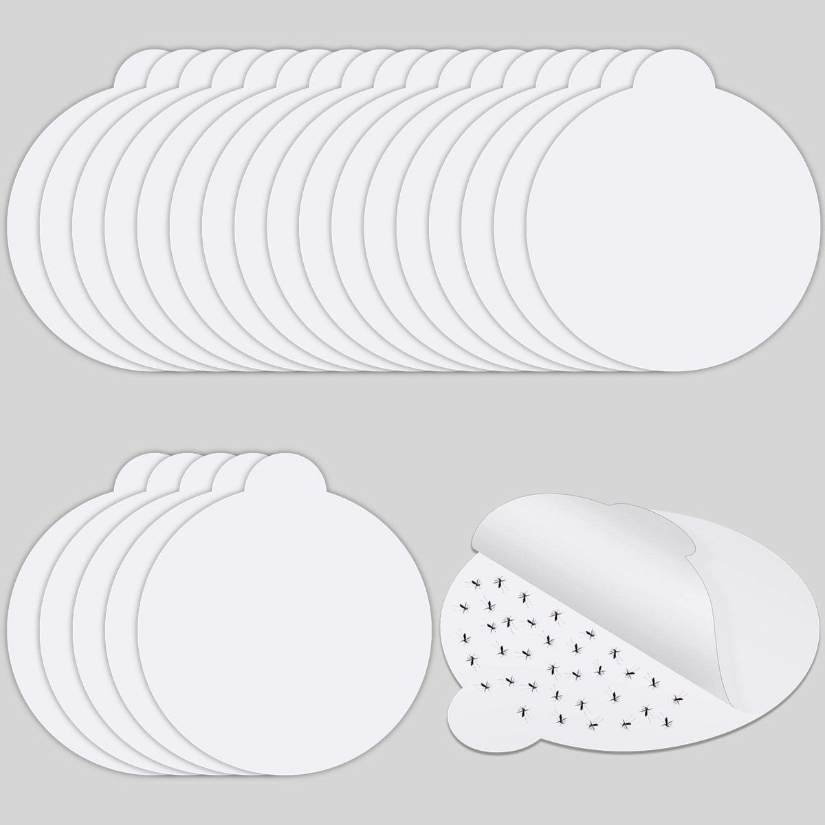 Kittmip 48-round glue boards pack shown for fast pest capture and replacement.