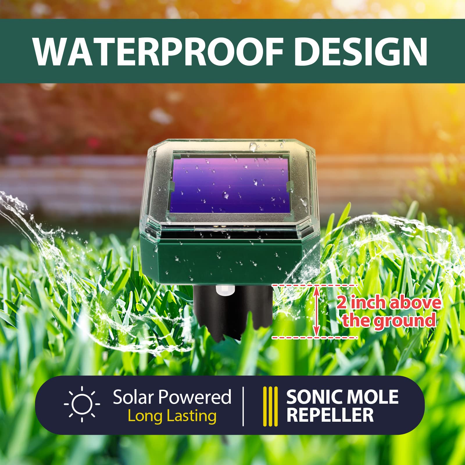 Kittmip coverage up to 5000 sq ft protects lawns and gardens