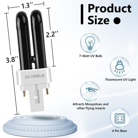 Kittmip bulb compatible with DT1050 and DT1050-series traps, simple upgrade