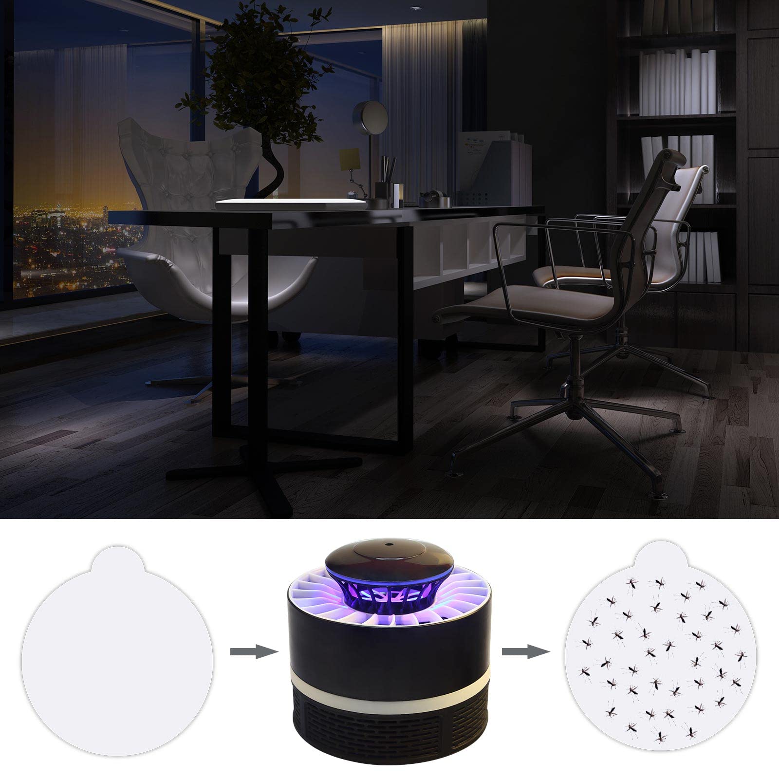 Kittmip high-stickiness captures pests reliably for lasting room protection.
