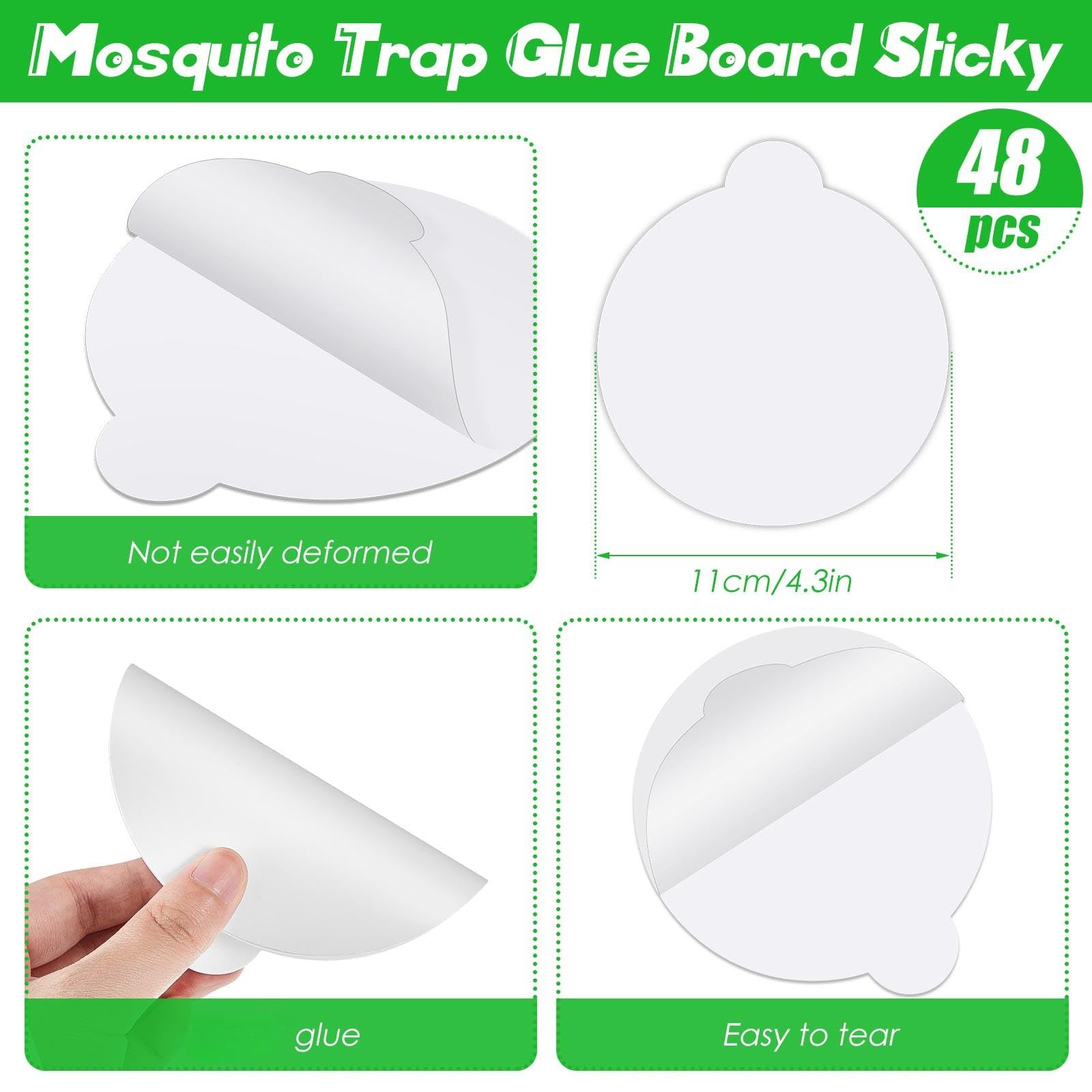 Kittmip sticky glue board top view illustrates strong adhesion for effective trapping.