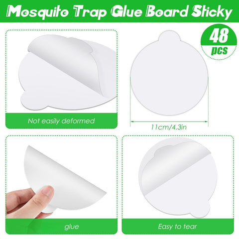 Kittmip sticky glue board top view illustrates strong adhesion for effective trapping.