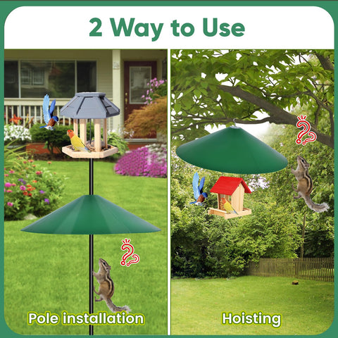 KITVONA durable ABS construction withstands sun and rain