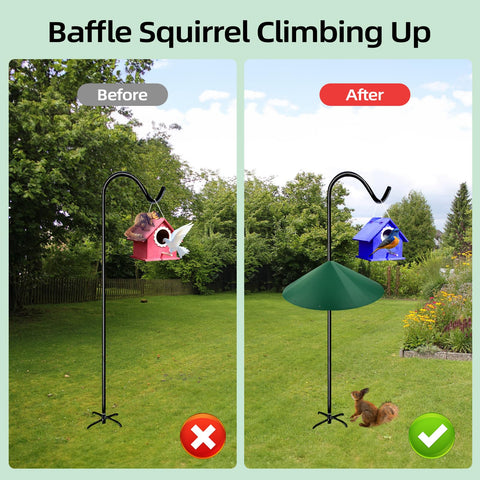 KITVONA easy-install guide; 4 to 5 ft distance from tree recommended.