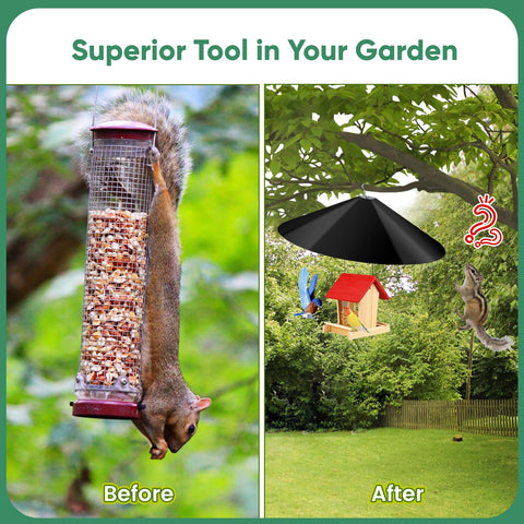 KITVONA quick-install design for instant squirrel protection.