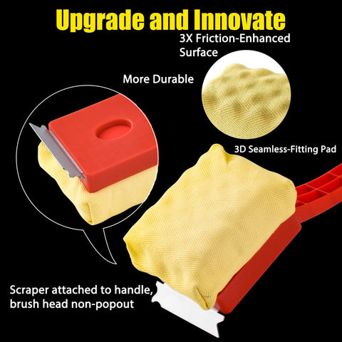 Kitwanda bristle-free brush safe for all grill types including charcoal and gas