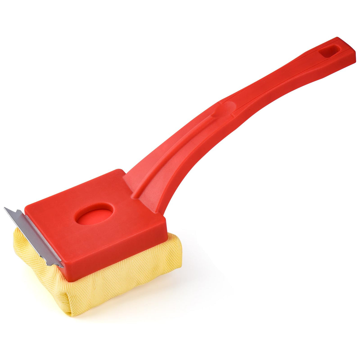 Kitwanda Grill Brush bristle-free in action with steam cleaning for safer grilling