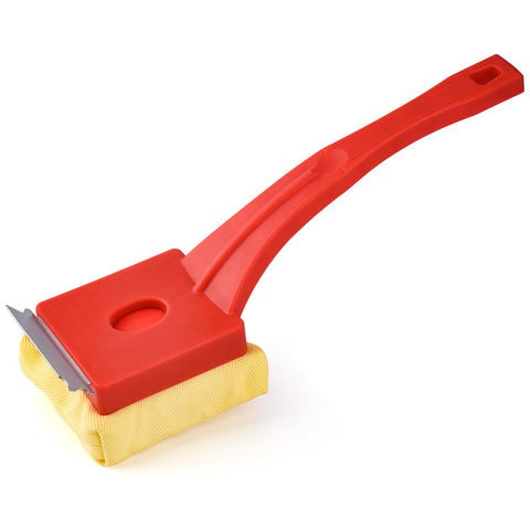 Kitwanda Grill Brush bristle-free in action with steam cleaning for safer grilling