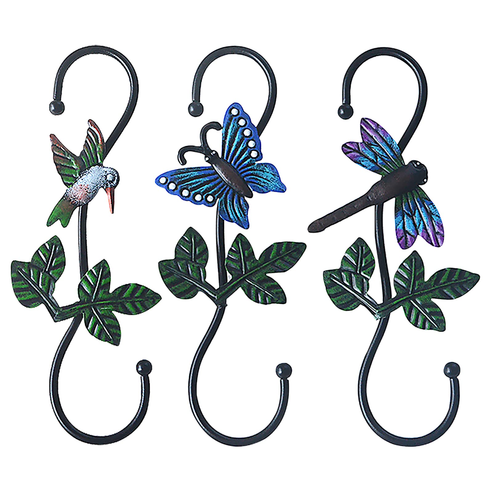 Kitwinney butterfly art S hook for chic indoor plant hanging.