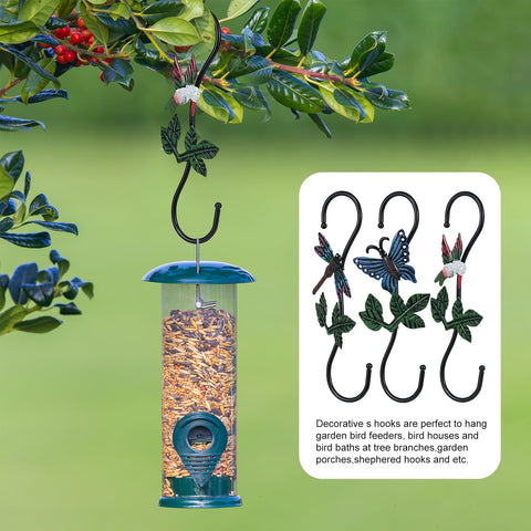 Kitwinney outdoor-use S hook for balcony and patio plants.