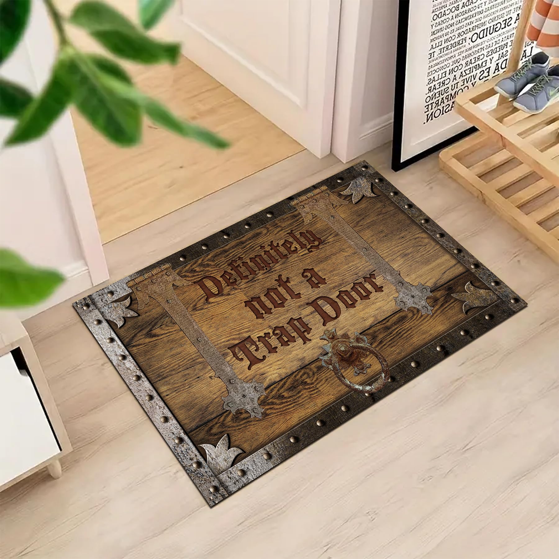 KIYIYZER housewarming gift doormat adds seasonal charm