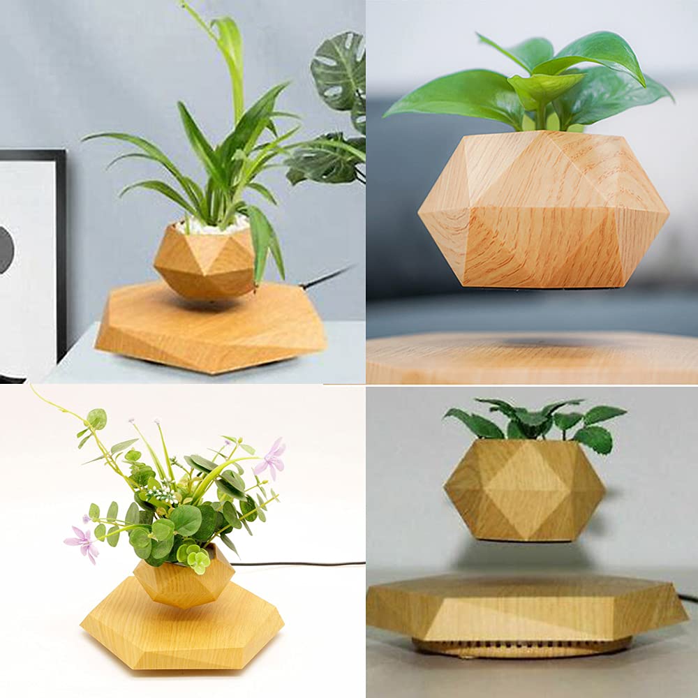 KIYOMING floating plant pot highlights mesmerizing levitation for standout home aesthetics