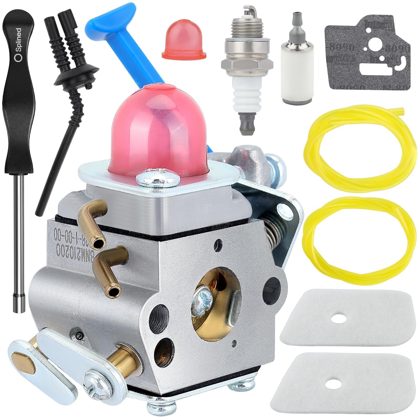 Kizut 128CD carburetor for Husqvarna fit and reliable performance