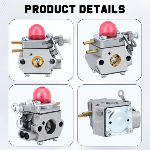 Kizut carburetor with Walbro connector highlighting secure fuel delivery