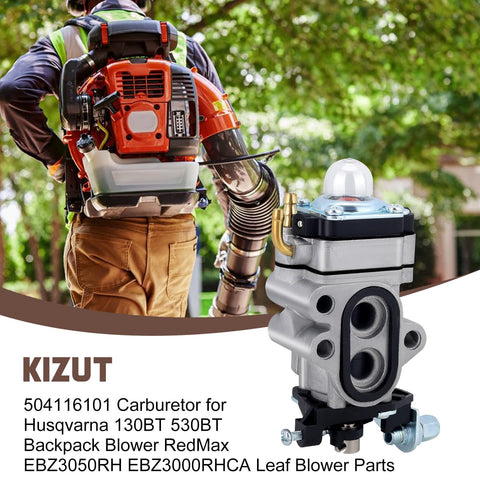 Kizut carburetor spark plug image highlights compatible replacements for smooth operation.
