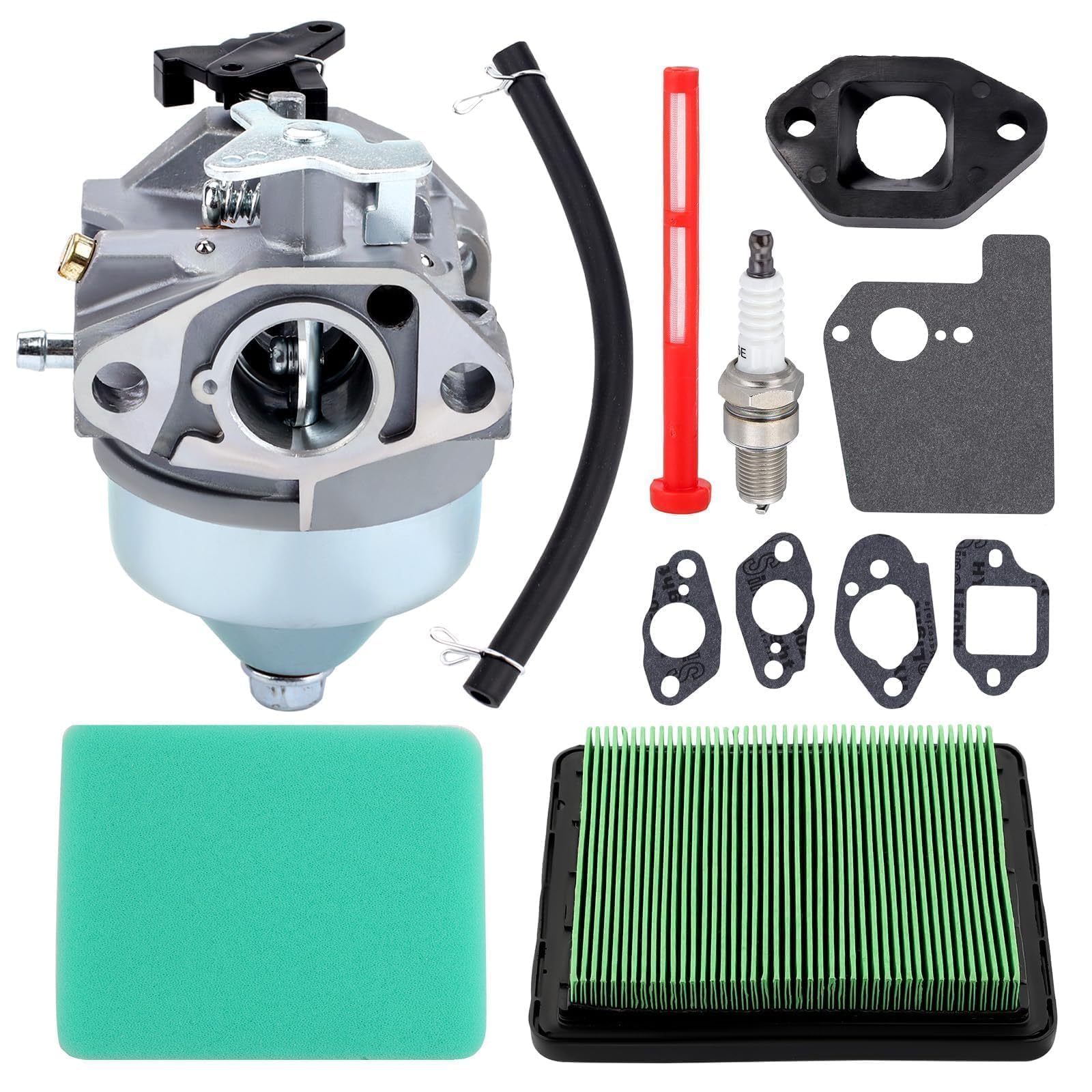 Kizut GCV190 carburetor assembly for Honda engines improves fuel delivery and reliability